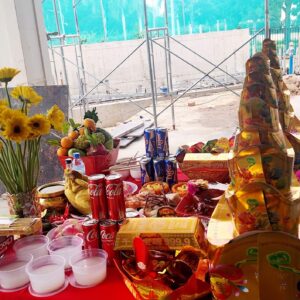 Mâm Cúng Động Thổ – Mâm Đủ